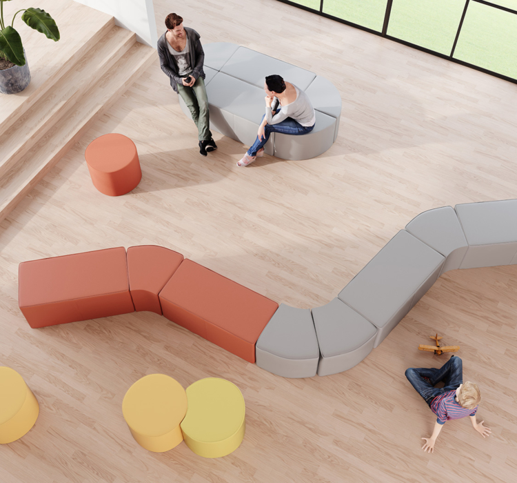 Contessa Foam Shapes - Flexible Seating For Challenging Environments
