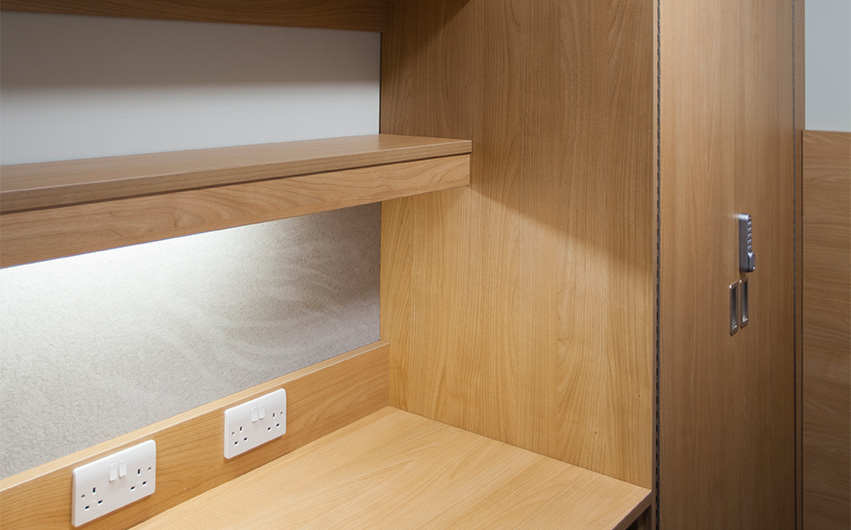 naval base accomodation furniture case study